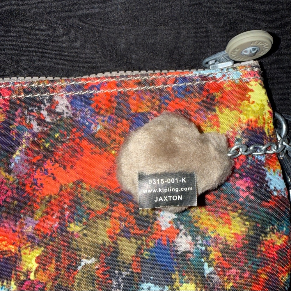 Kipling Multicolor Abstract Wristlet - image 3